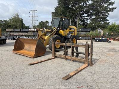 2021 Komatsu WA270-8 Articulated Wheel Loader Cab A/C Q/C Bucket Forks bidadoo