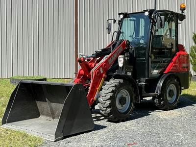 2023 Manitou MLA5-60 Wheel Loader Tractor Bucket Cab Deutz bidadoo