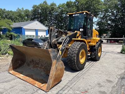 2022 Sany SW305K Articulated Wheel Loader Tractor Cab A/C Aux Bucket bidadoo