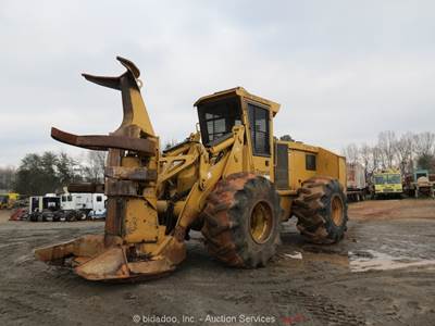 2002 Tigercat 726B Feller Buncher Logger Forestry Tree Cutter Cummins bidadoo