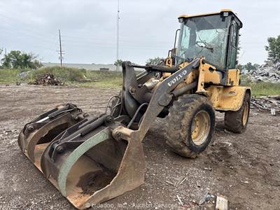 2008 Volvo L35B 4WD Articulated Wheel Loader Tractor Bucket Aux -Parts/Repair