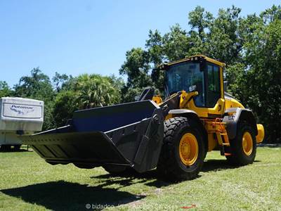 2019 Volvo L90H 4WD Articulated Wheel Loader Tractor 4-1 Bucket Cab A/C bidadoo