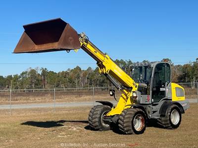 2015 Wacker Neuson WL60T Telescopic Wheel Loader Tractor Q/A Aux Hyd bidadoo