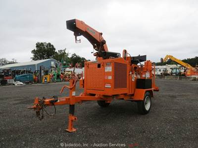 2023 Bandit Industries 12XP Intimidator 12" Towable Brush Wood Chipper bidadoo