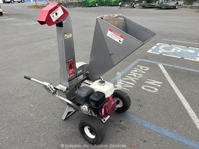 2020 Dosko 13-21T-13H 4" Portable Brush Debris Wood Chipper Shredder bidadoo