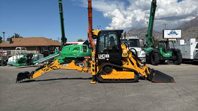 Backhoe Loader 2020 JCB 1CXT HF Compact Track Skid Steer Extend A Hoe