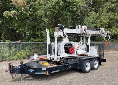 Digger Derrick Mini Backyard  2010 SDP EZ- Hauler Low Profile Rubber Track Yanmar Diesel & Trailer