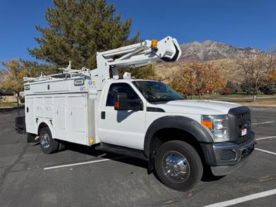 Boom / Bucket Truck 2013 Ford F-550 XL 41' Working Height Articulated