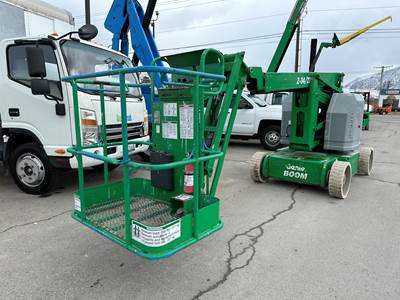 Used Boom Lift 2014 Genie Z34/22N 34' Platform Electric Articulated with Jib Telescopic Manlift