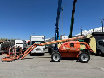 Used Aerial Boom Lift 2012 JLG 600AJ 60' Platform 4x4 Diesel Manlift Telescopic