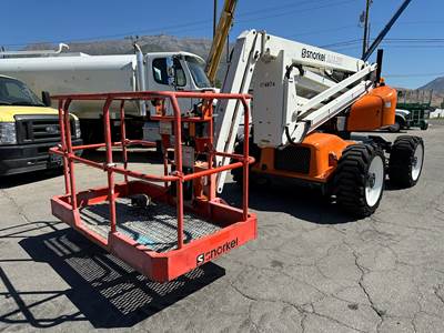 Aerial Boom Lift 2016 Snorkel 4x4 46' Platform Diesel Articulated with Jib Telescopic Manlift