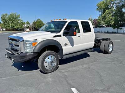 2012 Ford F-550 Cab & Chassis Truck 6.7L Powerstroke Diesel 4x4 Lariat