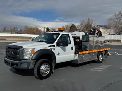 Used Coring Truck Utilicor MD-300 Truck Mounted 2015 Ford F-550 6.7L Powerstroke Diesel ONLY 12,000 ACTUAL MILES!