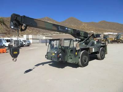 Crane Rough Terrain 4x4 Terex LRT110 Hydraulic 7.5 Ton Diesel 36' Reach