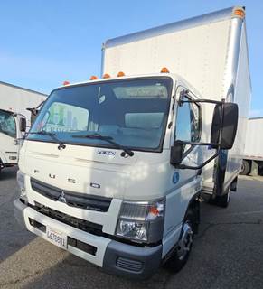 Box Truck 2012 Mitsubishi Fuso Van 14' Box Diesel Lift Gate