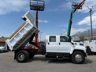 Used Dump Truck Crew Cab 2005 GMC C7 Duramax 7.8L Diesel Automatic Bobtail 51k Miles! NON CDL!!