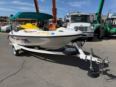 Jet Boat SeaDoo Speedster 1997 170 HP Twin Rotax Engines with Trailer