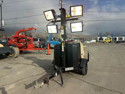 Used Light Tower 2018 Doosan LCV 6 KW Generator Kubota Diesel Portable