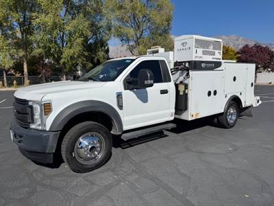 Mechanic Service Lube Utility Truck 2018 Ford F-550 4x4 6.7L Powerstroke Diesel