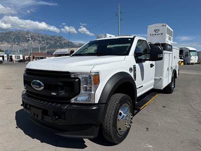Used Mechanic Service Lube Utility Truck 2020 Ford F-550 4x4 6.7L Powerstroke Diesel
