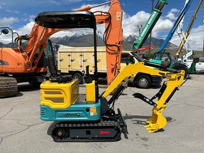 NEW Mini Excavator 2024 Digmaster DM100 Aux Hydraulics, Thumb, Backfill ...