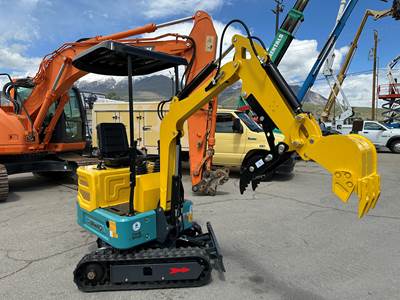 NEW Mini Excavator 2024 Digmaster DM100 Aux Hydraulics, Thumb, Backfill ...