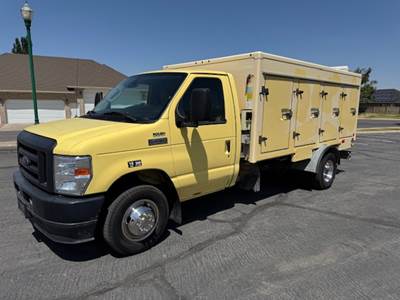 Refrigerated Freezer Truck 2021 Ford E450 Schwans Van Food Truck, Ice Cream, Frozen Food Delivery