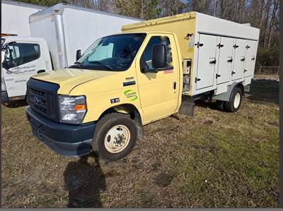 Used Refrigerated Freezer Truck 2021 Ford E450 Schwans Van Food Truck
