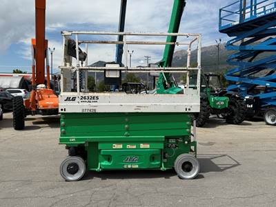 Used Scissor Lift 2016 JLG 2632ES Electric 26' Platform Extendable