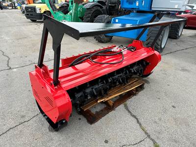 Drum Mulcher Hydraulic Skid Steer Loader Attachment Forestry Grinder Bush Land Clearing NEW UNUSED Attachment