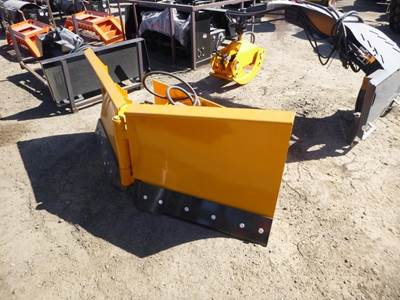 NEW Snow Plow 74" V Shaped Skid Steer Attachment 2026 Giyi