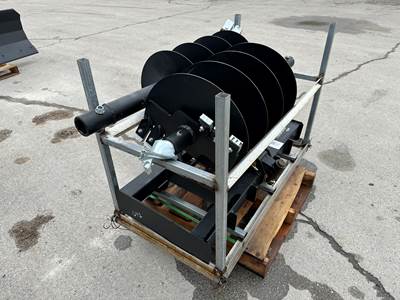 Auger Fits Skid Steer NEW UNUSED 15" & 20" Alloy Bits Attachment