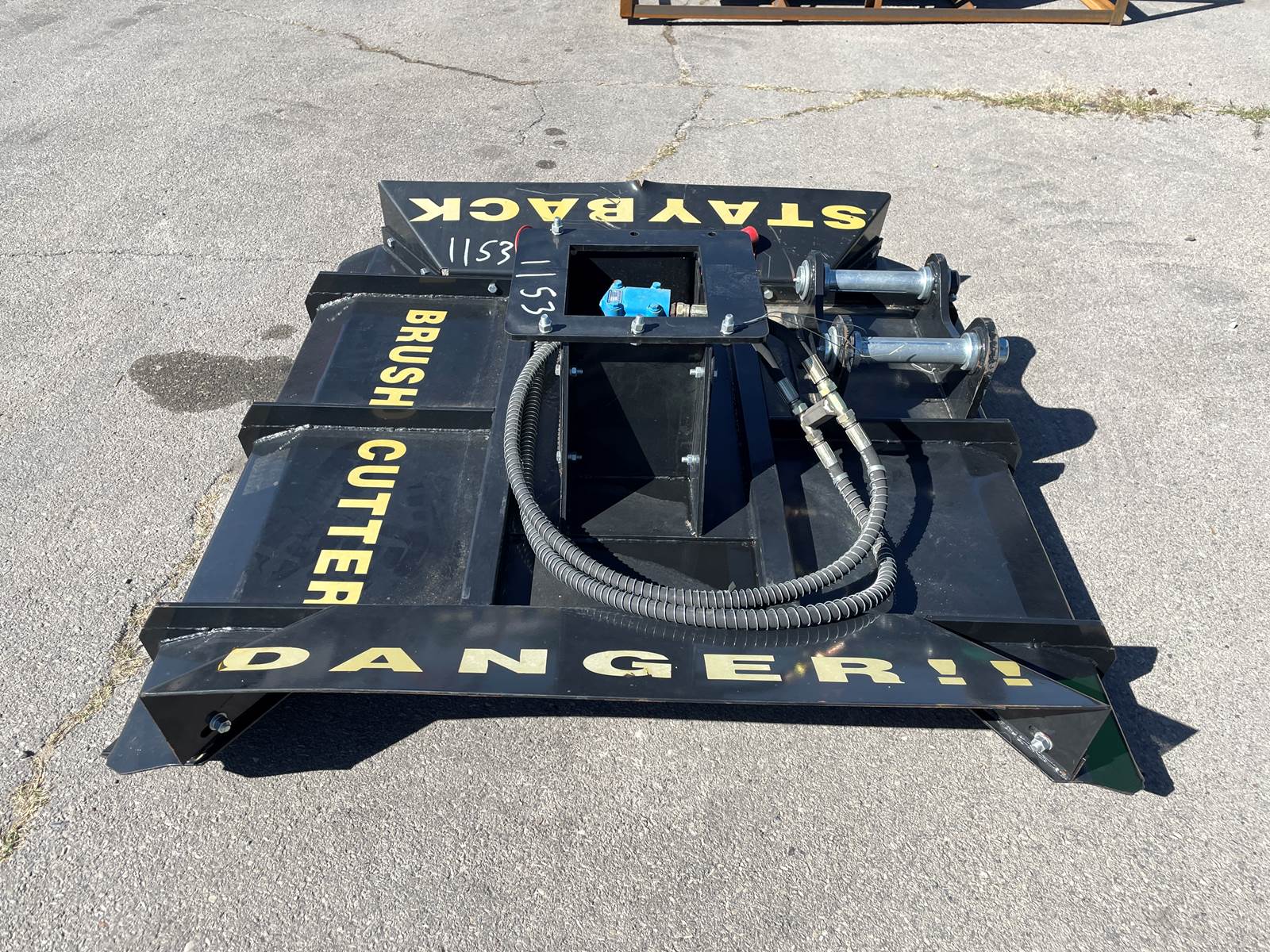 NEW 54" Brush Hog Mower Cutter Excavator / Backhoe Attachment 2021 For