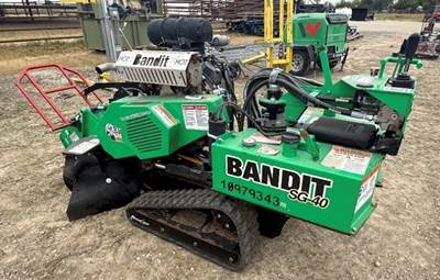 Stump Grinder Walk Behind Tracked 2023 Bandit SG40 Kohler