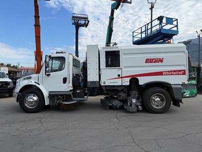 Used Sweeper Truck 2021 Freightliner M2 Elgin Whirlwind LOW MILES!! Diesel