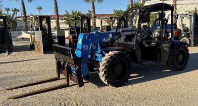 Telehandler Forklift 2016 Genie GTH-5519 5,500 LB 19' Reach Telescopic Fork Lift