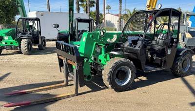 Used Telehandler Forklift 2017 Genie GTH-5519 5,500 LB 19' Reach Telescopic Fork Lift