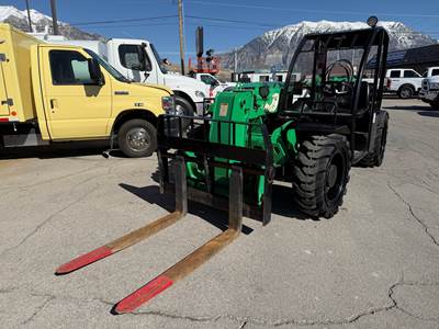 Used Telehandler Forklift 2017 Genie GTH-5519 5,500 LB 19' Reach Telescopic Fork Lift