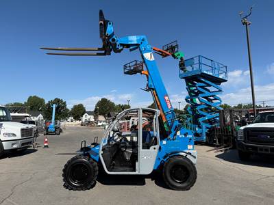 Used Telehandler Forklift 2015 Genie GTH-5519 5,500 LB 19' Reach Telescopic Fork Lift
