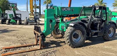 Used Telehandler Forklift 2017 JCB 509-42 4x4x4 9,000 LB 42' Reach Diesel Telescopic Fork Lift