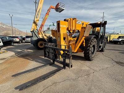 Used Telehandler Forklift 2018 JCB 510-56 4x4x4 10,000 LB 56' Reach Diesel Telescopic Fork Lift NON DEF!