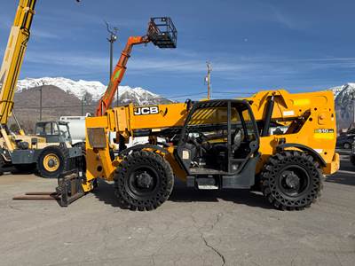 Used Telehandler Forklift 2018 JCB 510-56 4x4x4 10,000 LB 56' Reach Diesel Telescopic Fork Lift NON DEF!