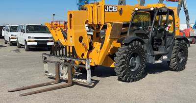 Used Telehandler Forklift 2018 JCB 510-56 4x4x4 10,000 LB 56' Reach Diesel Telescopic Fork Lift NON DEF!