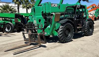 Used Telehandler Forklift 2018 JCB 510-56 4x4x4 10,000 LB 56' Reach Diesel Telescopic Fork Lift NON DEF!