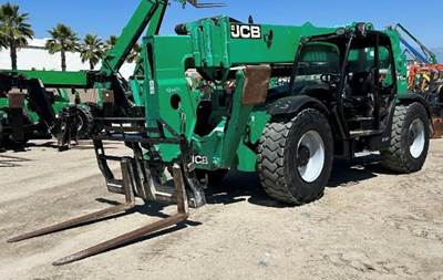 Used Telehandler Forklift 2016 JCB 510-56 4x4x4 10,000 LB 56' Reach Diesel Telescopic Fork Lift NON DEF!