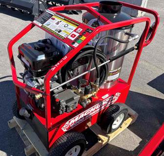 NEW 2025 Magnum Gold Commercial Hot Water Gas/Diesel/Oil Fired 4,000 PSI Pressure Washer