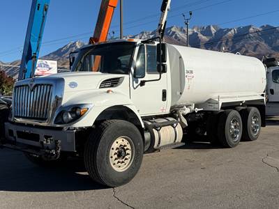 Water Truck 4,000 Gallon 2019 International Cummins Diesel, Allison Automatic, Heavy Spec! LOW MILES!