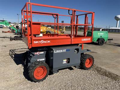 Skyjack SJ6826RT Scissor Lift - 26ft Working Height