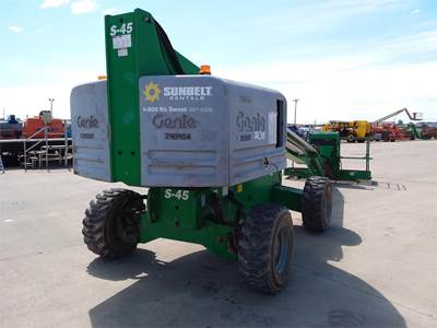 Genie S-45 Telescopic Boom Lift - 45ft Working Height, 500lb Capacity