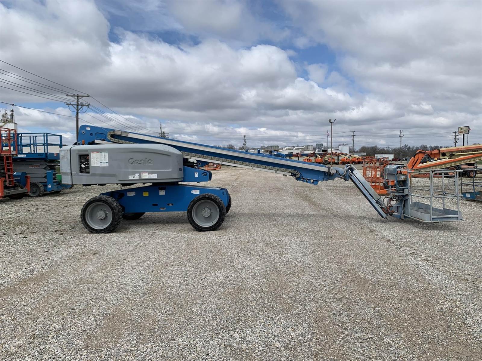 2015 Genie S-65 Telescopic Boom Lift For Sale, 3,948 Hours | Flora, IL ...